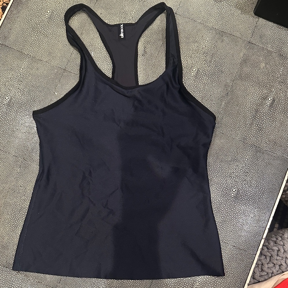 Ultracor Midnight Black Racerback Tank Top